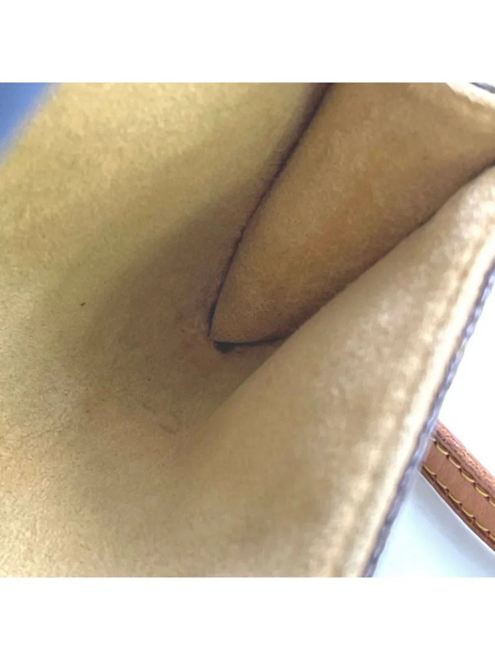 Louis Vuitton Pochette Twin PM Monogram Leather Brown Shoulder Bag Gold - Picture 5 of 15